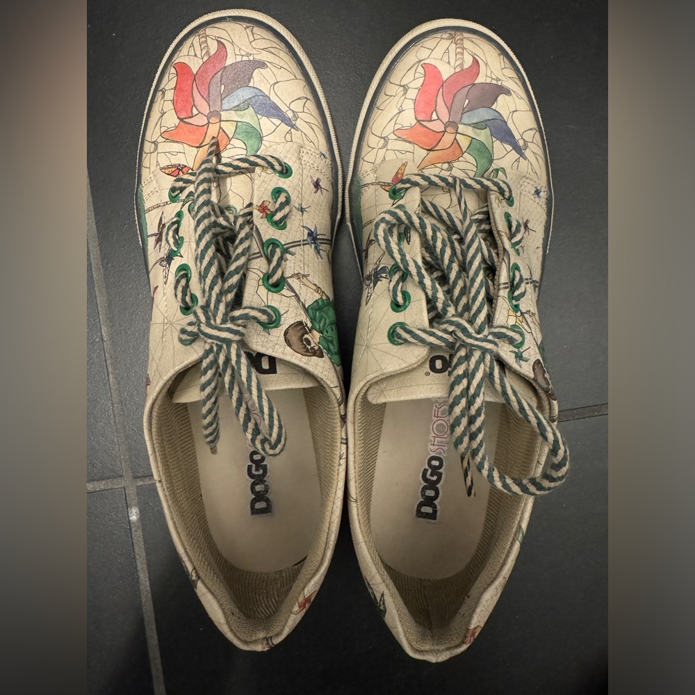Vegan leather shoes